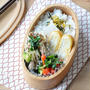 【節約弁当】安かったチンゲン菜をフルに使った、もやしと豚こまのオイスター炒め弁当