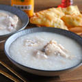 週末のブランチ☆麻油辣腐乳とともに中華粥