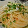 お昼ごはんは、お手軽パスタ♪