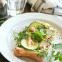 Avocado Flatbread with Creamed Cod Roeアボカド明太子フラットブレッド