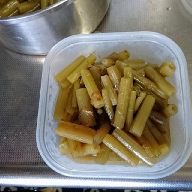 ふきの煮ものレシピ