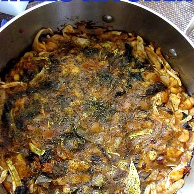 もんじゃ焼きキットで家もんじゃ！