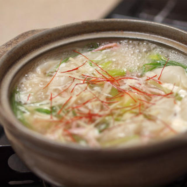 スープ水餃子鍋