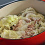 ひとりご飯：豚肉と白菜のミルフィーユ鍋