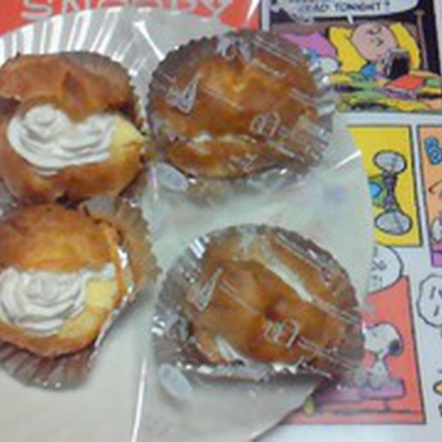 手作りシュークリーム