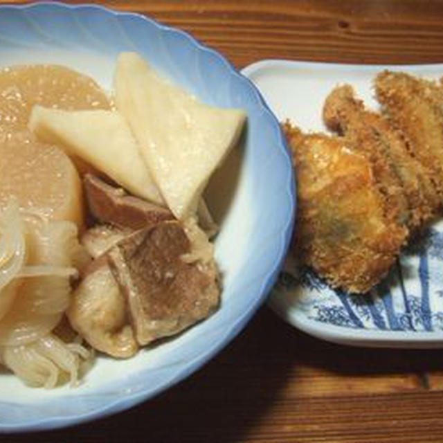 久しぶりのおでん、おからと長男のピンチ？