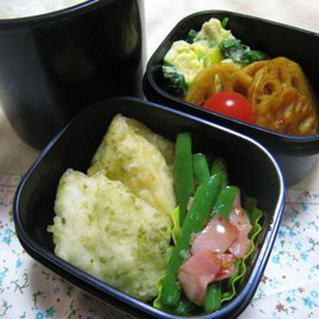 カレイの磯辺天ぷら☆