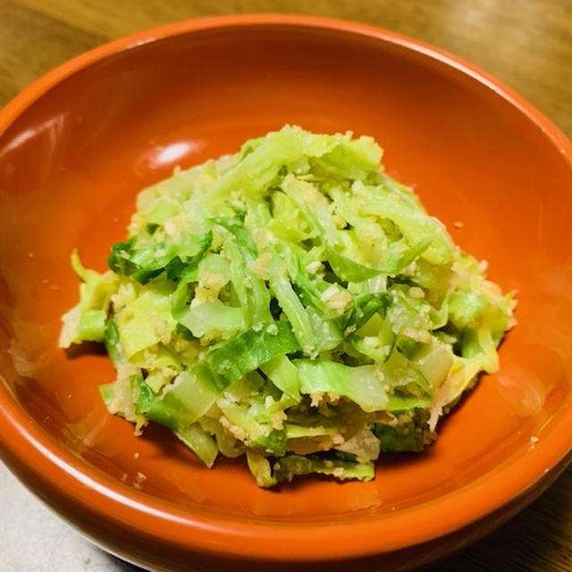 春キャベツの胡麻和え