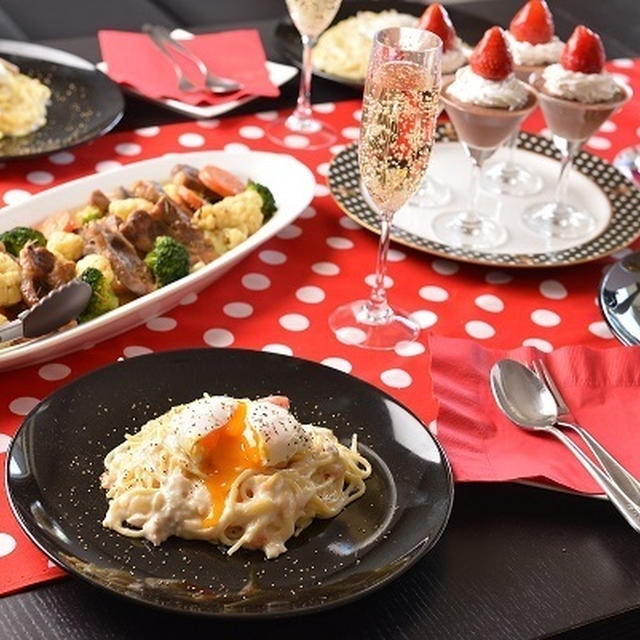 残ったシチューで！！バレンタインディナー。