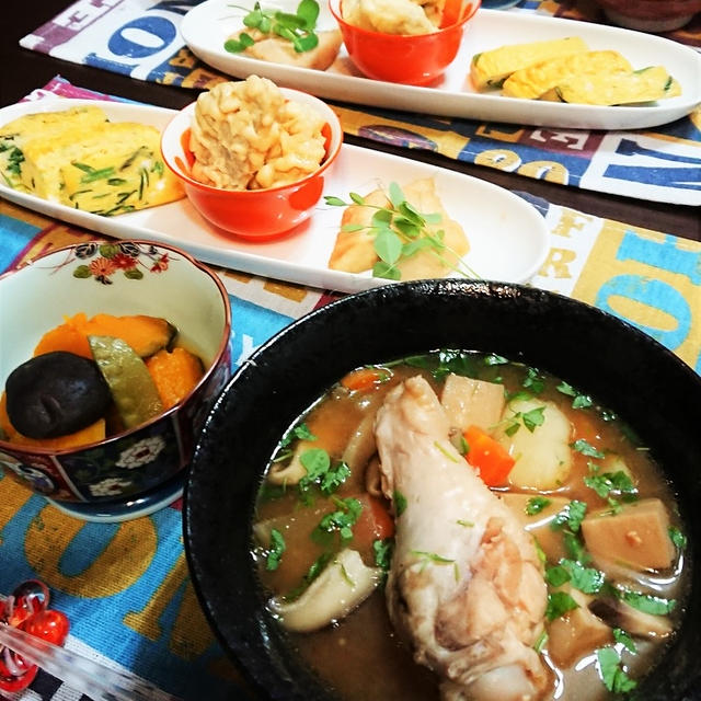 それぞれ進んだ道は違っても・・・。　＆　存在感抜群！手羽元汁　de　夕食。と話題入りに感謝。