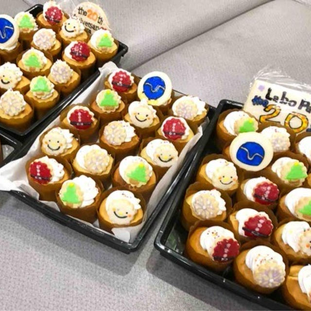 久しぶりのカップケーキ大量製作