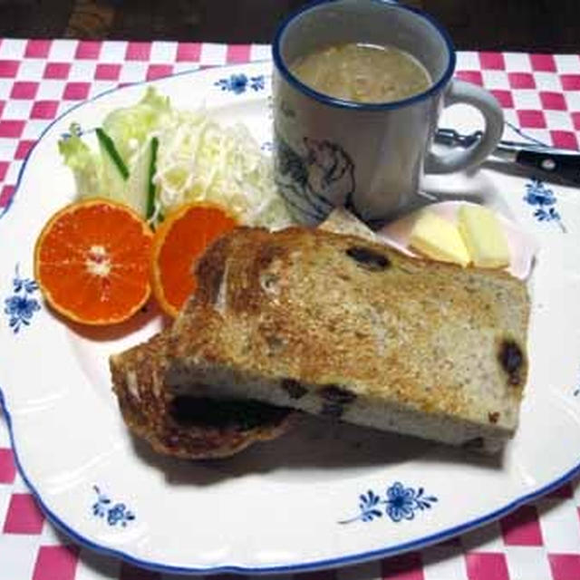 簡単モーニングプレート他・・・やっぱりカラダにやさしいスープ＾＾