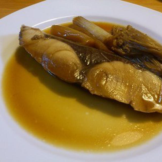 ブリの煮つけ