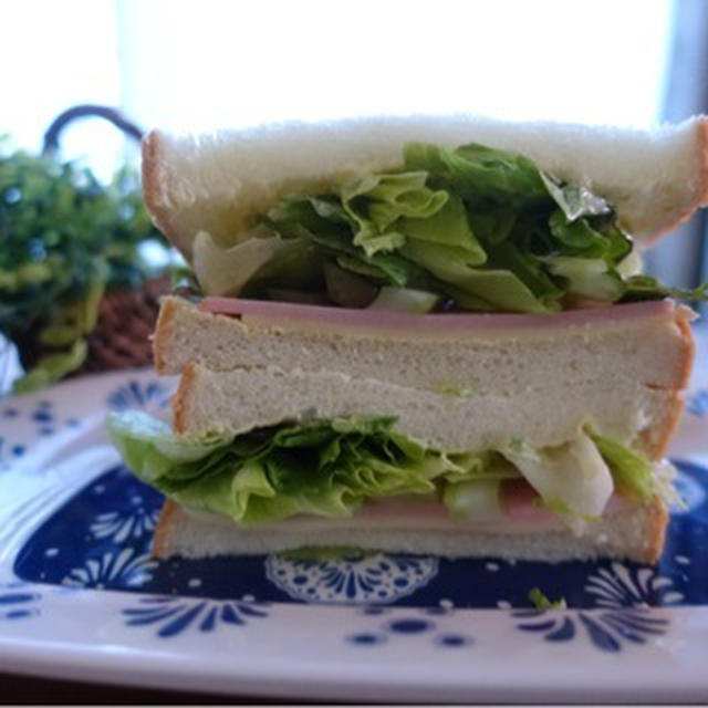 今日のサンドイッチとどーした？どーしたの？