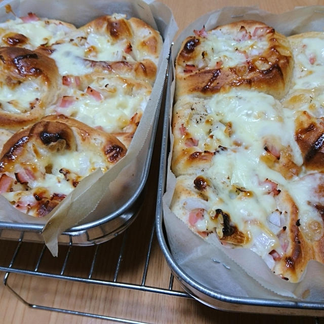 新玉ねぎのパン