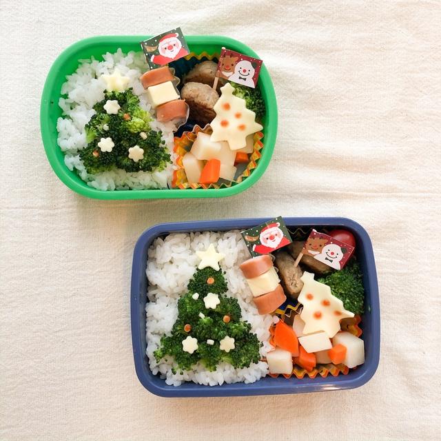 クリスマスツリーのお弁当 ランチデート By こと味さん レシピブログ 料理ブログのレシピ満載