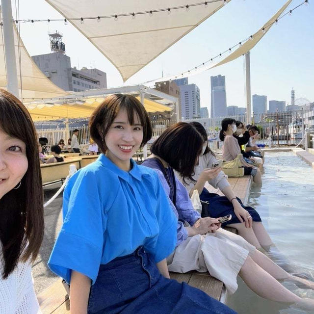 みなとみらいで足湯と多国籍ランチ