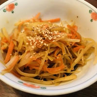 mottainai 大根の皮で作る「きんぴら大根」