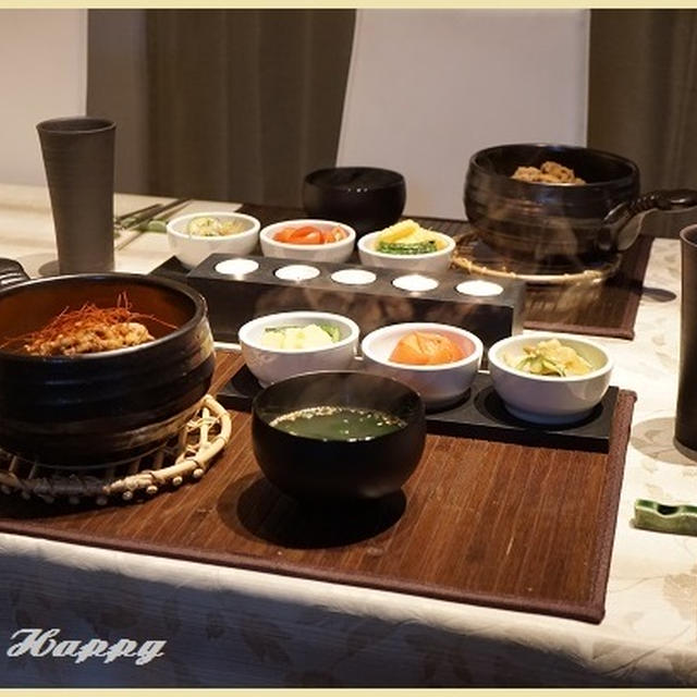 TOKYO Xでがっつり石焼ビビンバ