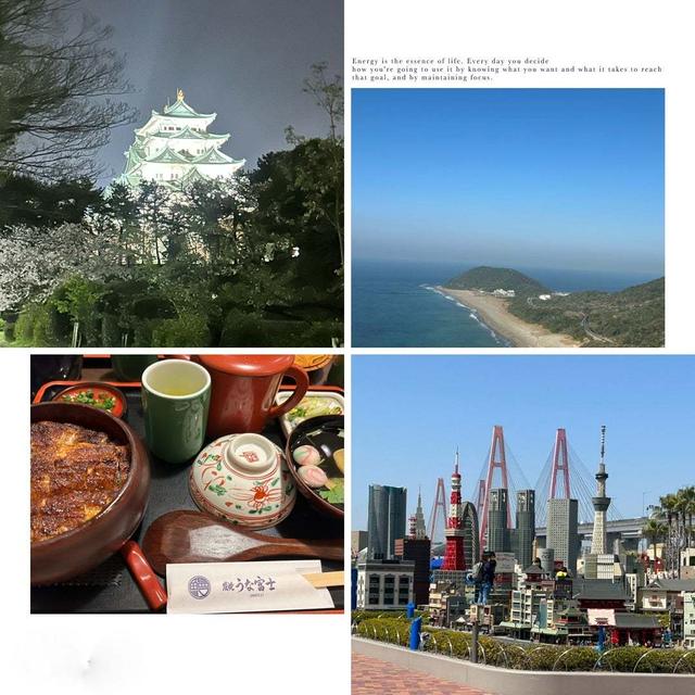 名古屋城のライトアップ〜ひつまぶしで名古屋メシ満喫！！
