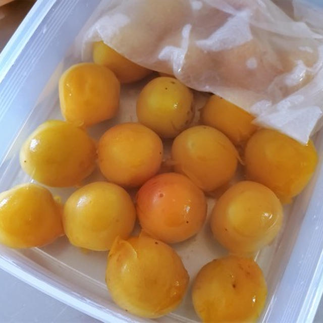 完熟南高梅で甘露煮も作ってみました♪