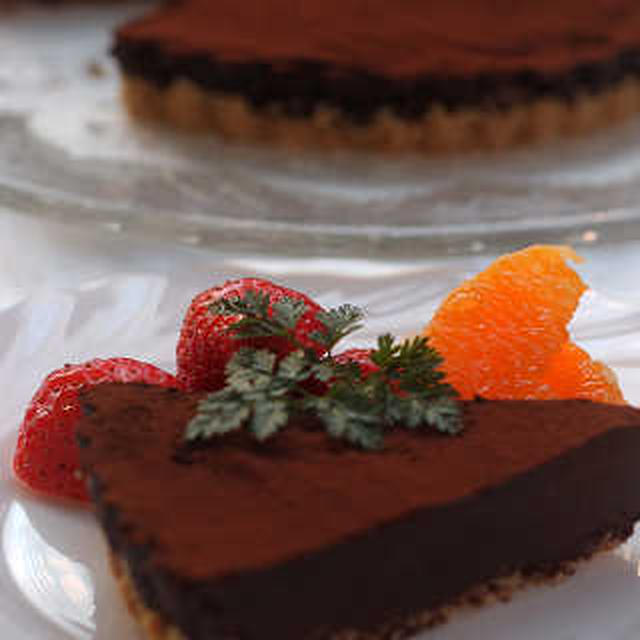 ココナッツオイルで「生チョコタルト」♪