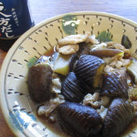 八方だし1本で味がバッチリ決まる！♡簡単！茄子と豚肉の煮物♪