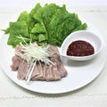 韓国風茹で豚のレシピ！