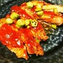 ガッツリ肉料理、鶏肉のカリカリ焼き