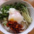 食べるラー油で温たま冷しうどん♪