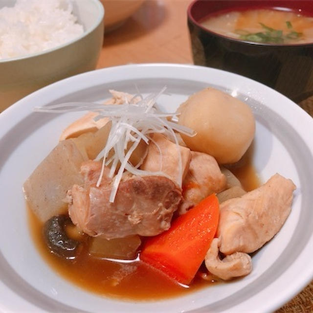 シンプルな味付け「筑前煮」