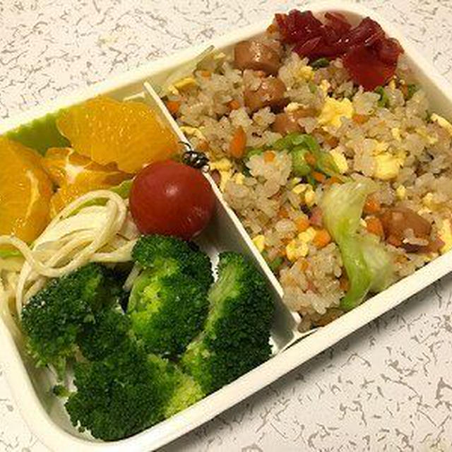 レタス炒飯弁当