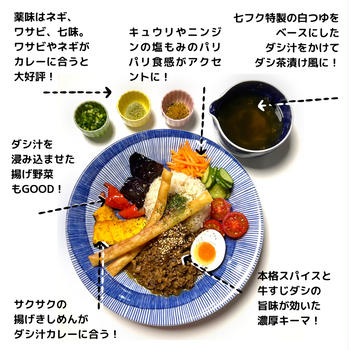 ワサビがカレーに合うなんて知らなかった！