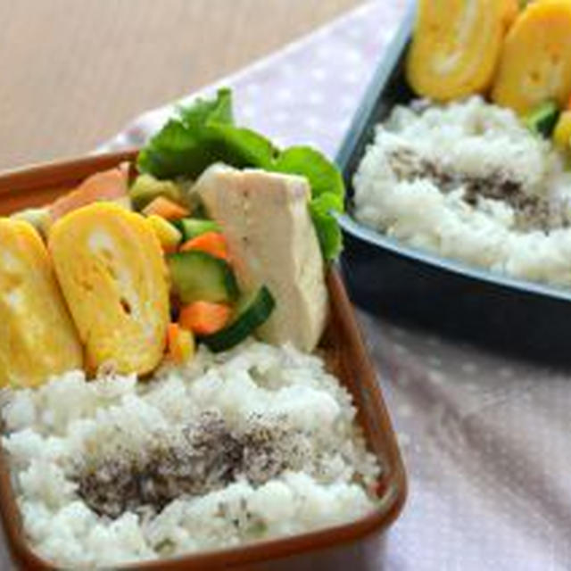 ８月弁当記録２。（コンテナ＆夏休み弁当・お盆弁当）とお知らせ。