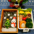 クリスマス ✰海苔弁でツリー＆雪だるま弁当 by とまとママさん