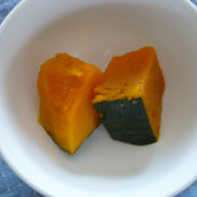 きのうのおつまみ　　かぼちゃの甘煮