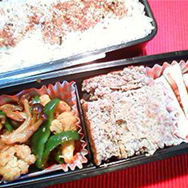 中華風ひき肉卵とじ弁当