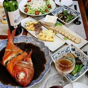 ◆金目鯛の煮つけでおうちごはん♪～ゆるやか糖質制限中♪