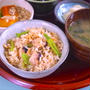 ダシ不要の「お手軽タコ飯」