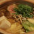 肉団子と豚バラのお鍋とわかめの天ぷらで晩ごはん