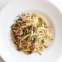 【超簡単！】ツナときのこの和風パスタのレシピ