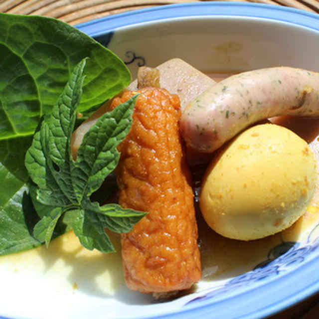 夏のスパイシーおでん☆カレー風味とつくレポ♪あきさんの青梅シロップ