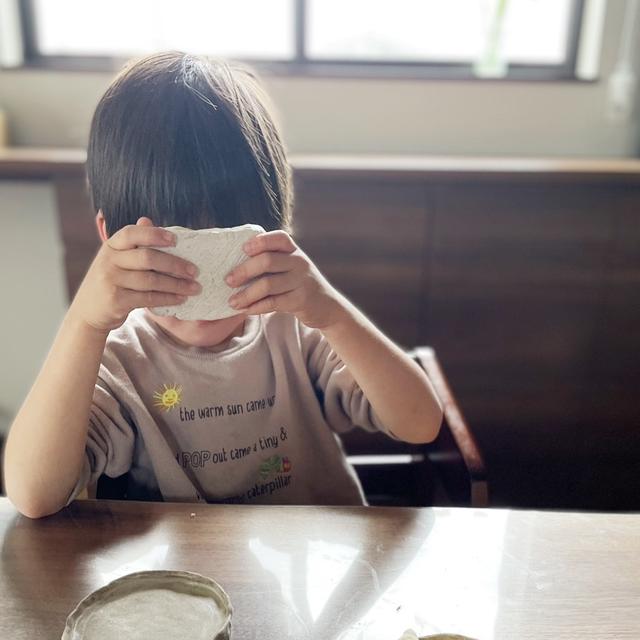 我が長男が作った陶芸皿のその後。の、話。