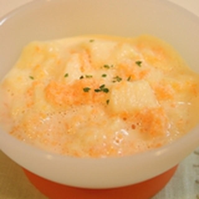 にんじんのパンがゆ