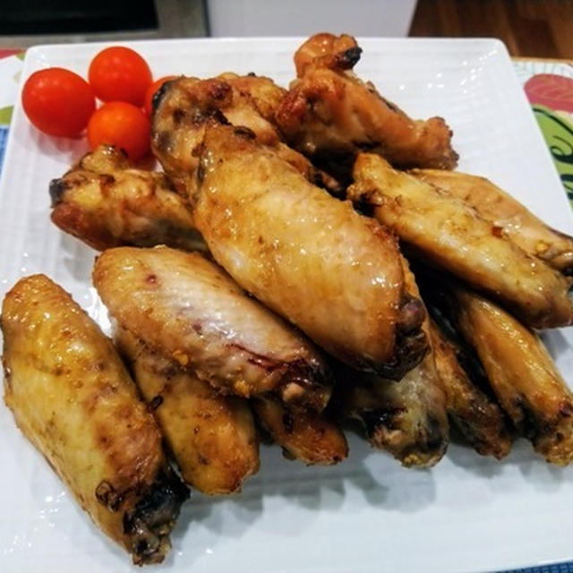 今年は紅葉がきれいかなあ ～  鶏手羽先の醬油麹味噌漬け
