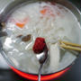 豆板醤でピリ辛な豚しゃぶからの新潟風濃厚味噌ラーメン