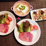 お餅が好評だったんよ☆蓮根と茸ガーリックバター炒めお餅入り♪
