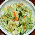 今日も野菜中心メニュー