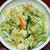 今日も野菜中心メニュー