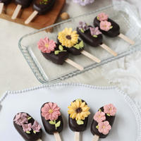 【レポ】花チョコポップシクル